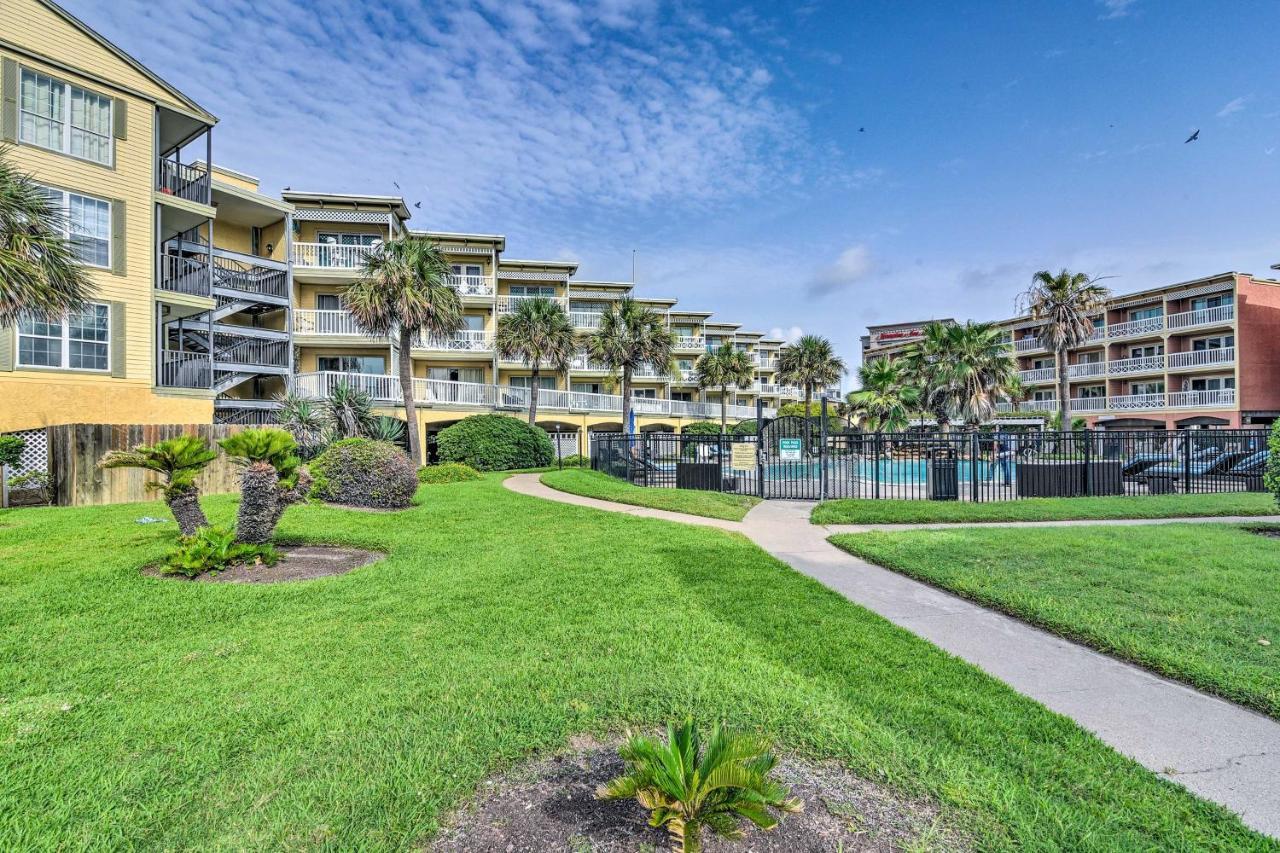 Coastal Galveston Condo Walk To Shoreline! Exterior foto